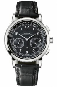 A. Lange & Söhne 1815 Chronograph White Gold / Black / Pulsometer 414.028