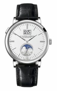 A. Lange & Söhne Saxonia Moonphase White Gold / Silver 384.026