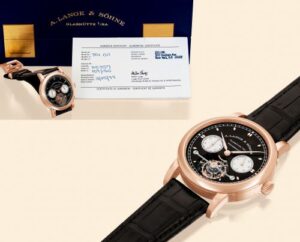A. Lange & Söhne Tourbillon Pour le Mérite Pink Gold / Black 701.011