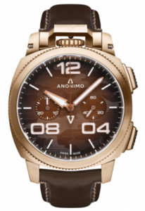 Anonimo Militare Automatic Bronze / Brown Camouflage / Leather AM-1123.01.001.A04