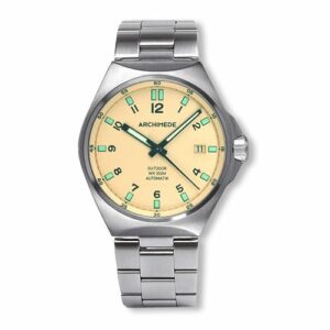Archimede OutDoor 39 Protect Stainless Steel / Cream / Bracelet UA8239B-A5.1-H