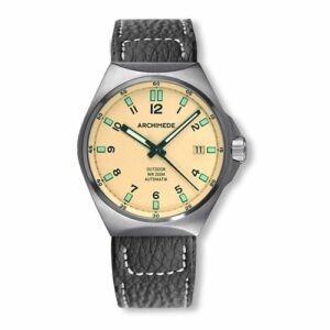 Archimede OutDoor 39 Protect Stainless Steel / Cream / Leather UA8239-A5.1-H