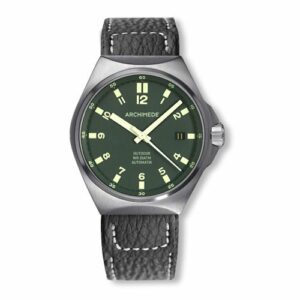 Archimede OutDoor 39 Protect Stainless Steel / Green / Leather UA8239-A4.1-H