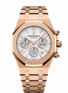 Audemars Piguet Royal Oak Chronograph 38 Pink Gold / Silver 26315OR.OO.1256OR.02