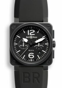 Bell & Ross BR 03 94 Carbon Chronograph BR0394BLCA