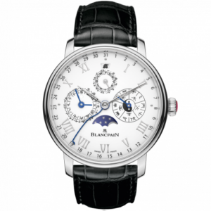 Blancpain Villeret Calendrier Chinois Traditionnel Platinum / White 00888-3431-55B