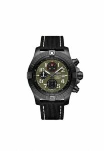 Breitling Avenger Chronograph 48 Night Mission / Green / Military / Pin V133751A1L1X1
