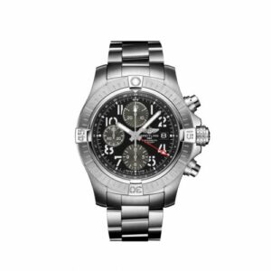 Breitling Avenger Chronograph GMT 45 Stainless Steel / Black / Bracelet A24315101B1A1