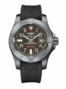 Breitling Avenger II Seawolf Stainless Steel / Tungsten Gray / Military / Pin A1733110/F563/109W/A20BASA.1