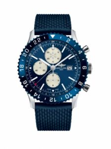 Breitling Chronoliner Stainless Steel / Blue / Rubber Y2431016.C970.277S