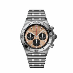 Breitling Chronomat B01 42 Stainless Steel / Copper / Rouleaux AB0134101K1A1