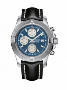 Breitling Colt Chronograph Automatic Stainless Steel / Mariner Blue / Calf / Folding A1338811/C914/436X/A20D.1