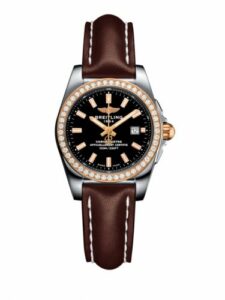 Breitling Galactic 29 Stainless Steel / Rose Gold / Diamond / Trophy Black / Calf C7234853/BF32/484X/A12BA.1