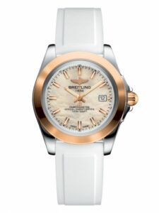 Breitling Galactic 32 Sleek Edition Stainless Steel / Rose Gold / Pearl / Rubber C7133012/A802/164S/A14S.1