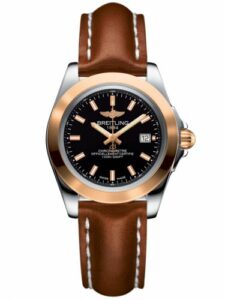 Breitling Galactic 32 Sleek Edition Stainless Steel / Rose Gold / Trophy Black / Calf C7133012/BF65/406X/A14BA.1