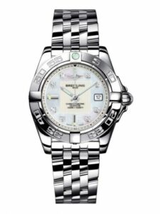 Breitling Galactic 32 Stainless Steel / Pearl Diamond / Bracelet A71356L2.A708.367A