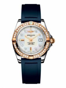 Breitling Galactic 32 Stainless Steel / Rose Gold / Diamond / Pearl Diamond / Rubber C71356LA.A712.141S