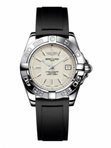 Breitling Galactic 32 Stainless Steel / Sierra Silver / Rubber A71356L2.G702.133S