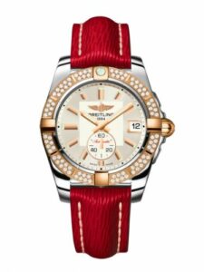 Breitling Galactic 36 Automatic Stainless Steel / Rose Gold / Diamond / Stratus Silver / Sahara C3733053.G714.214X