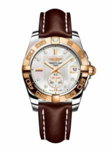 Breitling Galactic 36 Automatic Stainless Steel / Rose Gold / Pearl Diamond / Calf C3733012/A725/416X/A16BA.1