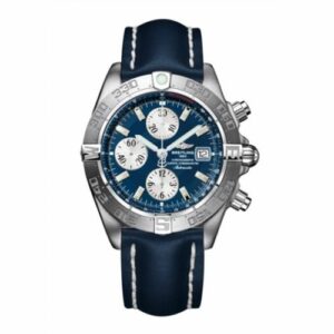 Breitling Galactic Chronograph II Stainless Steel / Blue A1336410/C645/105X