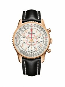 Breitling Montbrillant 01 Red Gold / Mercury Silver / Calf RB013012.G736.428X