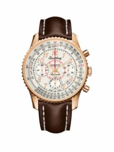 Breitling Montbrillant 01 Red Gold / Mercury Silver / Calf RB013012.G736.431X
