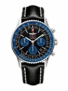 Breitling Navitimer 01 43 Stainless Steel / Blue Edition / Calf / Pin AB012116/BE09/435X/A20BA.1