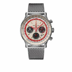 Breitling Navitimer 1 B01 Chronograph 43 Stainless Steel / Airline Editions TWA / Mesh AB01219A1G1A1
