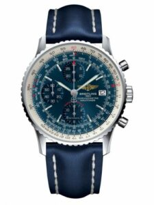 Breitling Navitimer Heritage Stainless Steel / Aurora Blue / Calf A1332412.C942.105X