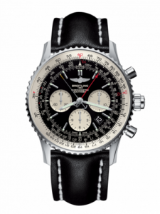 Breitling Navitimer Rattrapante Stainless Steel / Black / Calf / Pin AB031021/BF77/441X/A20BA.1