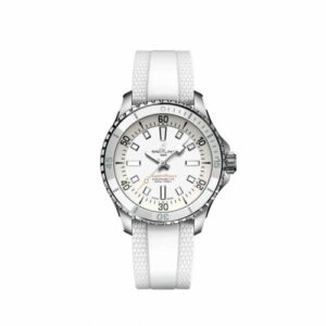 Breitling SuperOcean Automatic 36 Stainless Steel / White / Ruber A17377211A1S1