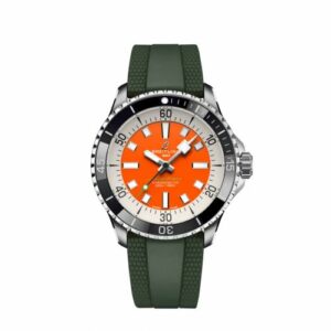 Breitling SuperOcean Automatic 42 Stainless Steel / Orange / Kelly Slater A173751A1O1S1