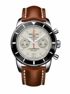 Breitling Superocean Heritage 44 Chronograph Stainless Steel / Black / Silver / Calf A2337024.G753.433X