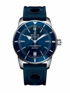 Breitling Superocean Heritage II 42 Stainless Steel / Blue / Blue / Rubber / Pin AB201016/C960/211S/A20S.1