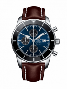 Breitling Superocean Heritage II 46 Chronograph Stainless Steel / Black / Blue / Calf / Pin A1331212/C968/443X/A20BA.1