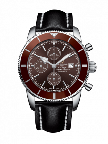 Breitling Superocean Heritage II 46 Chronograph Stainless Steel / Bronze / Bronze / Calf / Folding A1331233/Q616/442X/A20D.1