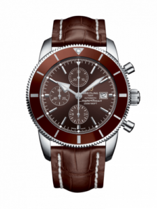 Breitling Superocean Heritage II 46 Chronograph Stainless Steel / Bronze / Bronze / Croco / Folding A1331233/Q616/757P/A20D.1
