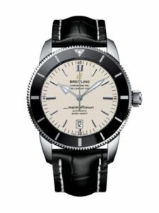 Breitling Superocean Heritage II 46 Stainless Steel / Black / Silver / Croco / Pin AB202012/G828/760P/A20BA.1