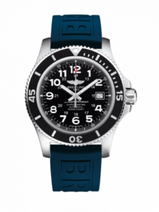 Breitling Superocean II 44 Stainless Steel / Black / Volcano Black / Rubber / Pin A17392D7/BD68/158S/A20SS.1