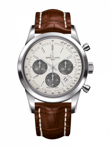 Breitling Transocean Chronograph Stainless Steel / Panda / Croco / Folding AB015212/G724/738P/A20D.1