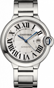 Cartier Ballon Blue de Cartier 42 Automatic Stainless Steel / Silver / Bracelet W69012Z4