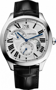 Cartier Drive de Cartier Second Time Zone Day / Night Stainless Steel / Silver WSNM0005