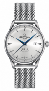 Certina DS-1 Powermatic 80 40 Stainless Steel / Silver / Milanese C029.807.11.031.02