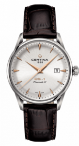 Certina DS-1 Powermatic 80 40 Stainless Steel / Silver / Strap C029.807.16.031.01