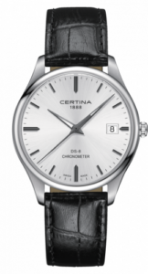 Certina DS-8 Chronometer Stainless Steel / Silver / Strap C033.451.16.031.00