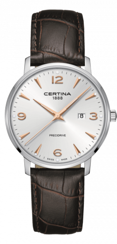 Certina DS Caimano 39 Stainless Steel / Silver / Strap C035.410.16.037.01
