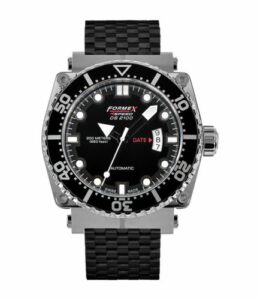 Formex Diver Automatic Black / Bracelet 2100.1.7020.110