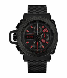 Formex Motorsport Automatic Chronograph PVD / Carbon Bezel / Black / Limited Edition / Bracelet 3100.9.8299.110