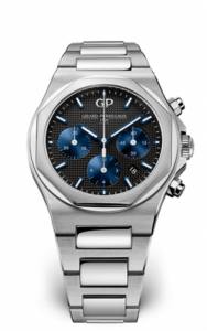 Girard-Perregaux Laureato 42 Chronograph Stainless Steel / Black / Bracelet 81020-11-631-11A
